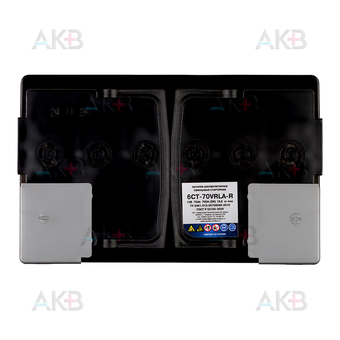 Автомобильный аккумулятор Tyumen Battery Premium AGM 70Ah обр. пол. 700A (278x175x190) 6СТ-70VRLA. Фото 1