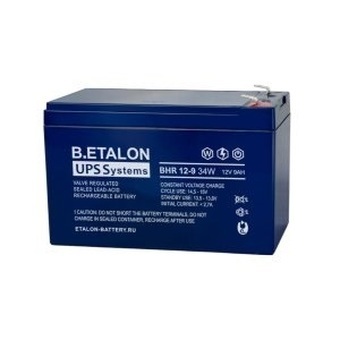 B.ETALON BHR 12-9-34W 12V 9Ah (151x65x94)