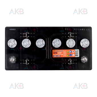 Автомобильный аккумулятор TUBOR EFB 110 Ач 1000A прям. пол. (330x171x241) 6СТ-110.1 VL D2-1000. Фото 1