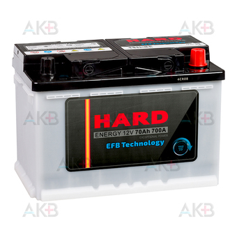 HARD EFB 70 Ah 700A (278x175x190) Start Stop L3