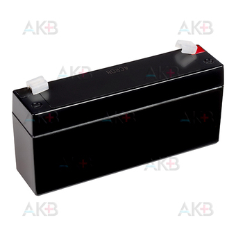 Аккумуляторная батарея HARD HD 6033 6V 3.3Ah (125x33x67) AGM. Фото 2