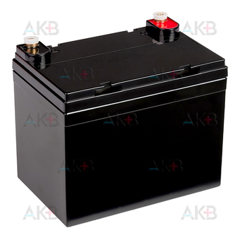 Аккумуляторная батарея HARD HD 1233 12V 33Ah (195x130x155) AGM. Фото 2