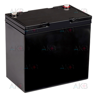 Аккумуляторная батарея HARD HD 1255 12V 55Ah (229x138x210) AGM. Фото 2