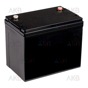 Аккумуляторная батарея HARD HD 1275 12V 75Ah (260x169x222). Фото 2