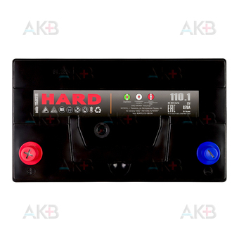 Автомобильный аккумулятор HARD ASIA 115D31R 110 Ач 870A п.п. (306x173x225) ca/ca Silver. Фото 1