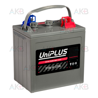 UniPLUS DT106 6V 225 Ач (261x182x290) GOLF CAR BATTERY