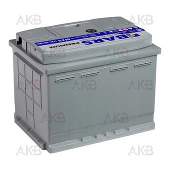 Автомобильный аккумулятор BARS Premium 64Ач 620A обр. пол. (242x175x190). Фото 1