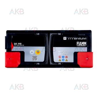 Автомобильный аккумулятор Fiamm Black Titanium 110 Ач 950A обр. пол. (393x175x190) L6 110. Фото 1