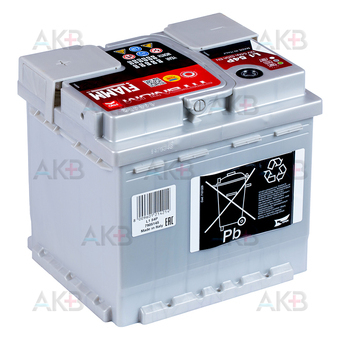 Автомобильный аккумулятор Fiamm Titanium Pro 54 Ач 520A обр. пол. (207x175x190) L1 54P. Фото 2